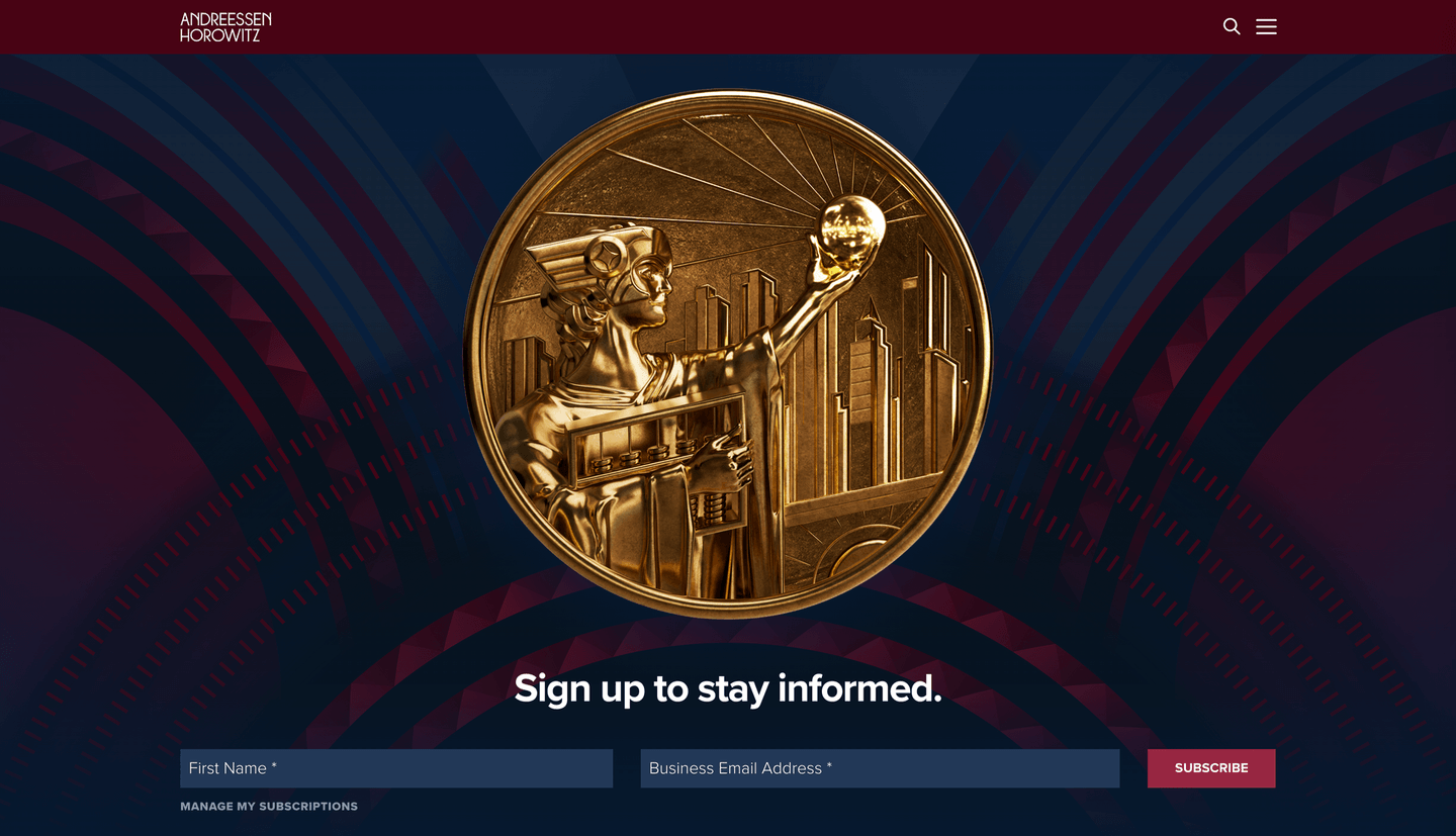 Image of Andreessen Horowitz- Top VCs in Seed Stage