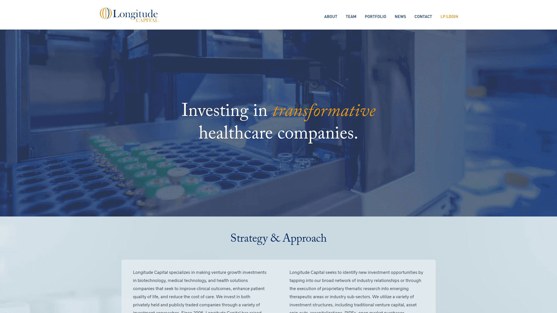 Image of Longitude Capital - Series D VC Firm