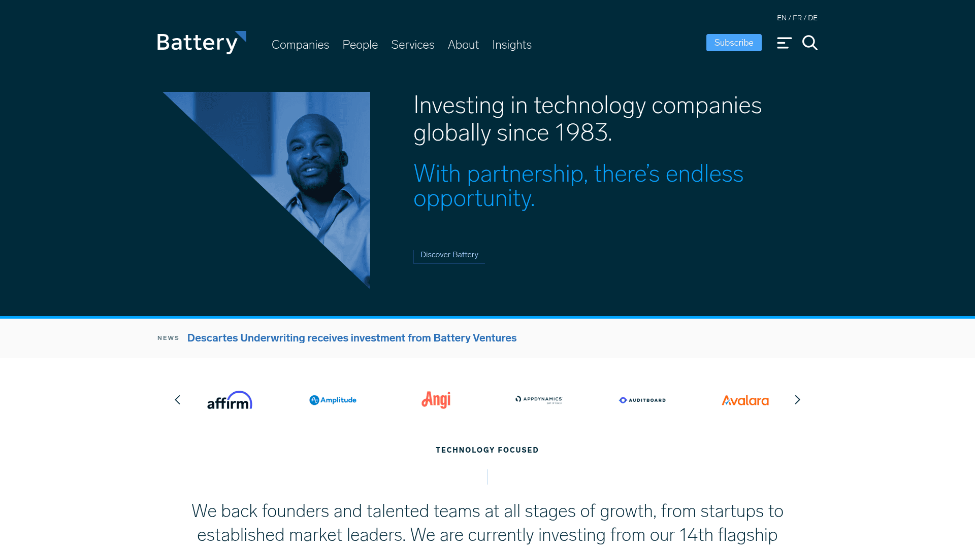 Image of Battery Ventures - Pre-Seed VC Firm