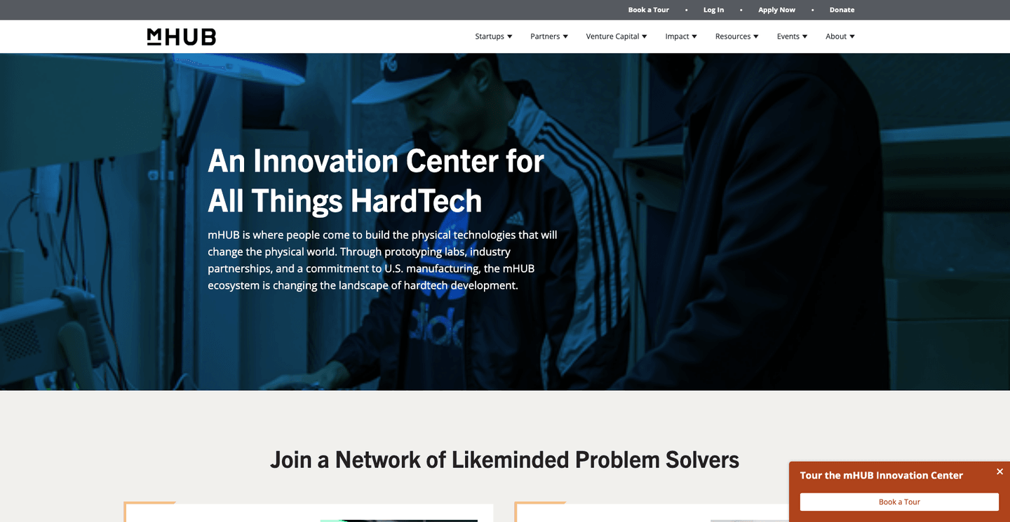 Image of mHUB - Top VCs in Manufacturing