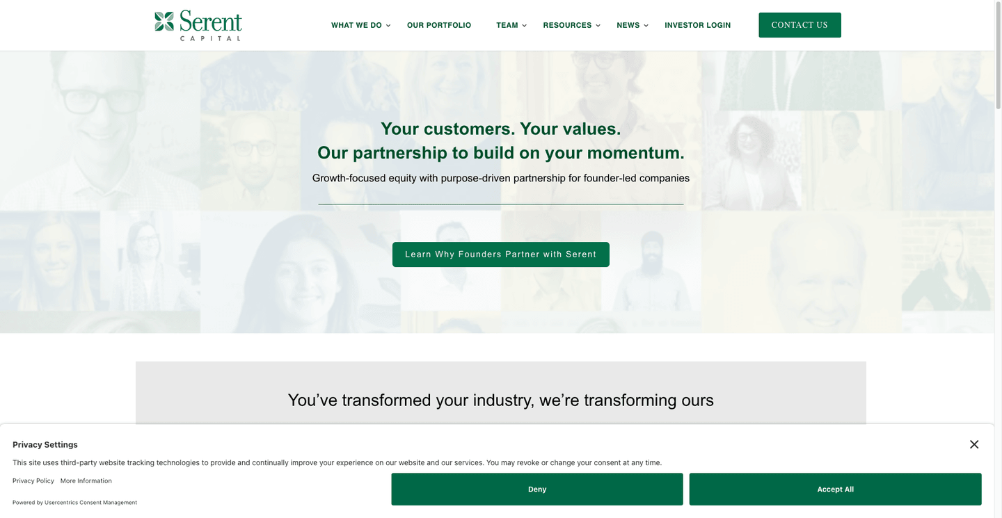 Image of Serent Capital - Top VCs in Series B