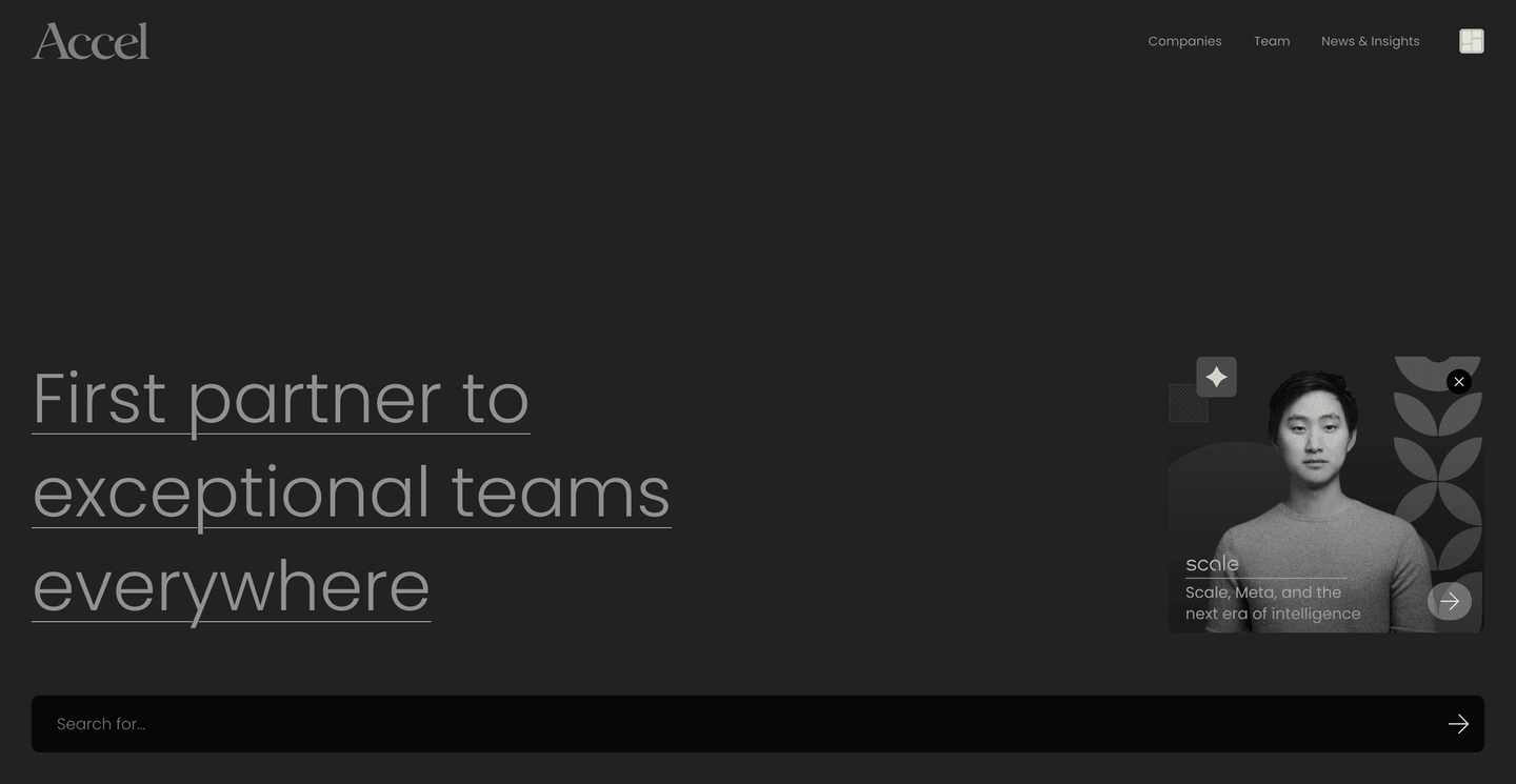 Image of Accel - Top VCs in Seed Stage