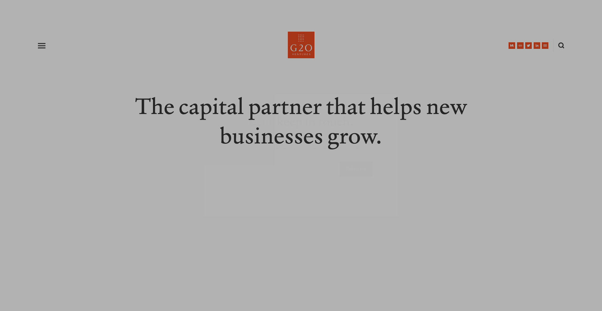 Image of G20 Ventures - Top VCs in Consumer