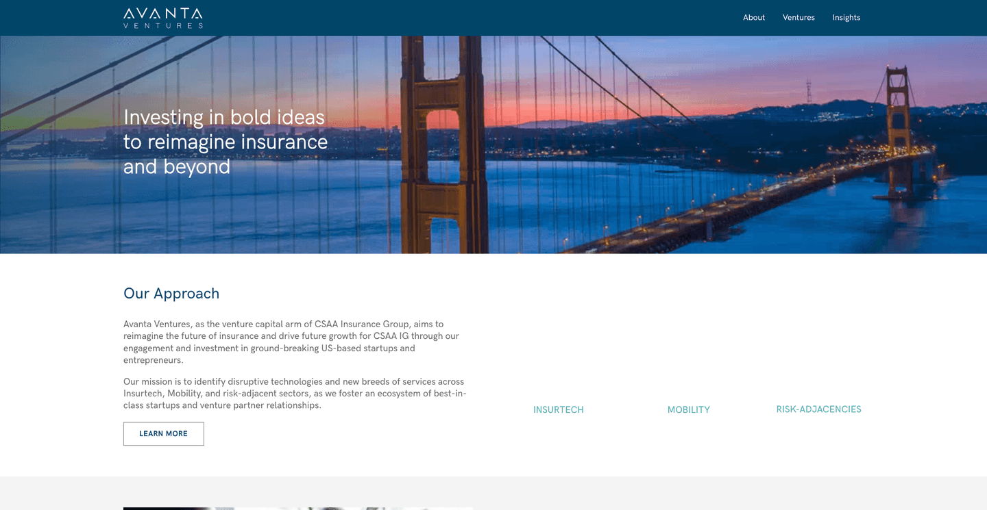 Image of Avanta Ventures - Top VCs in Insurance