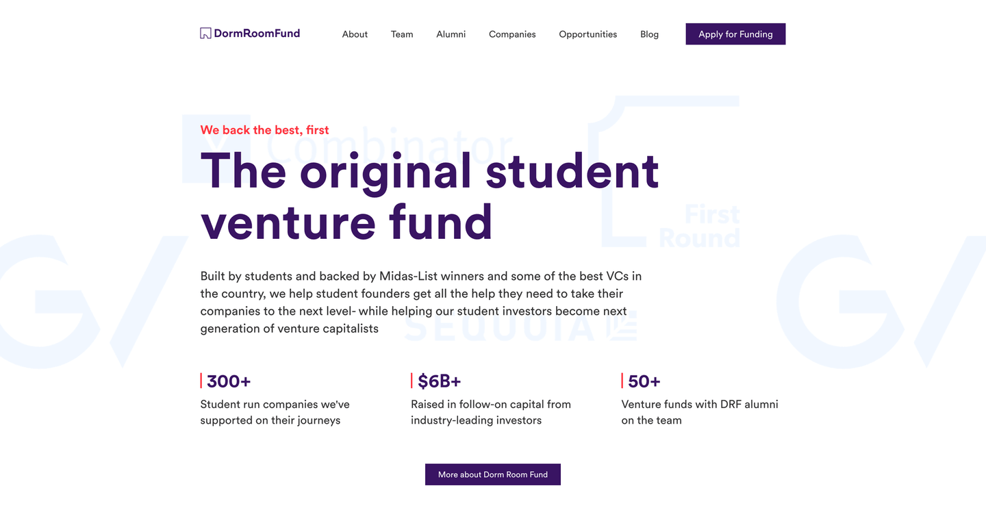 Image of Dorm Room Fund- Top VCs in Philadelphia, Pennsylvania, United States