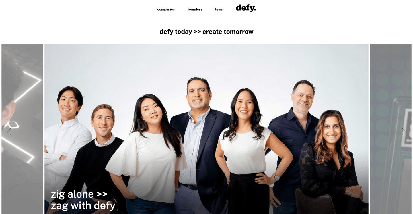 Image of Defy.vc - Top VCs in San Mateo, California, United States
