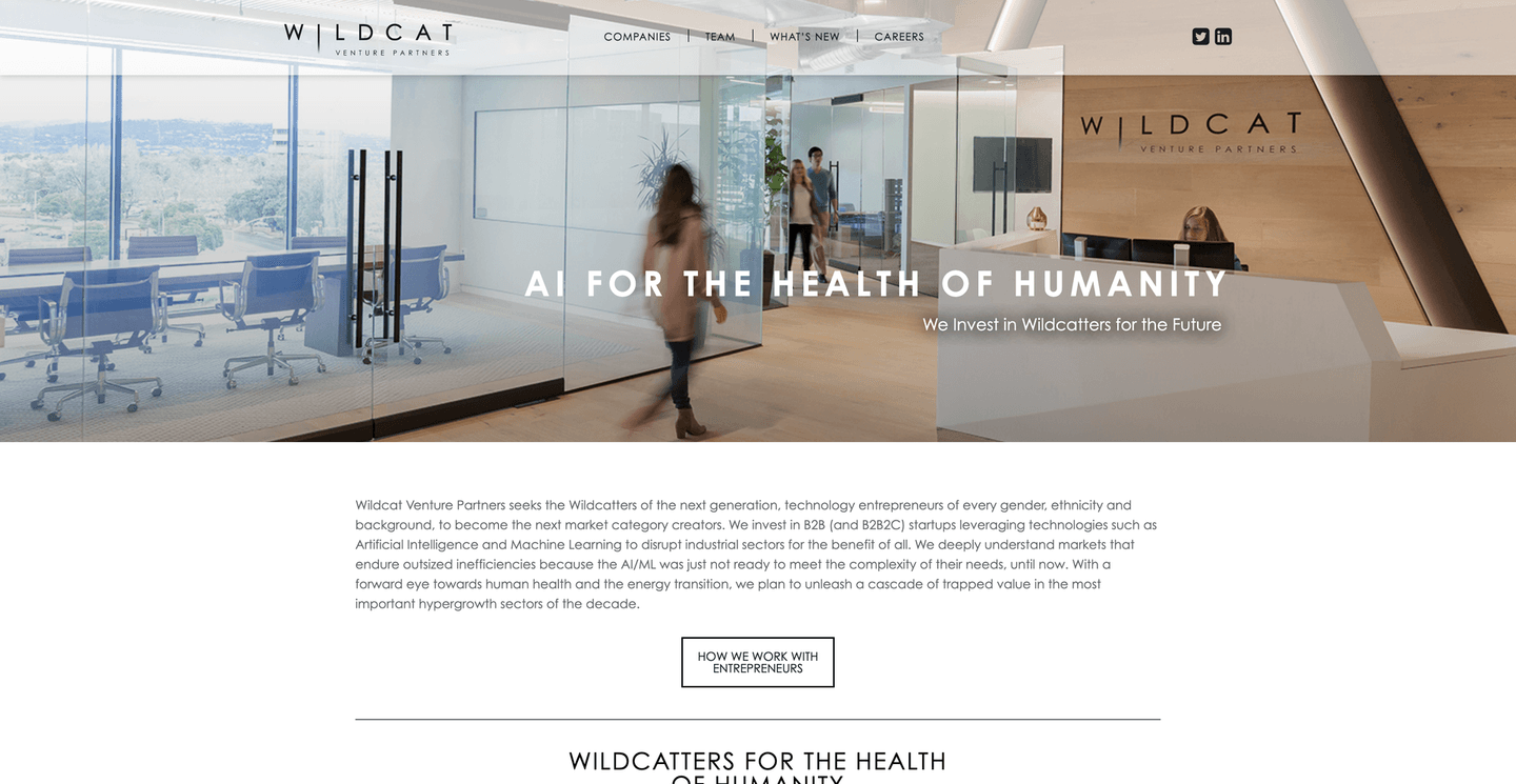 Image of Wildcat Venture Partners - Top VCs in B2B