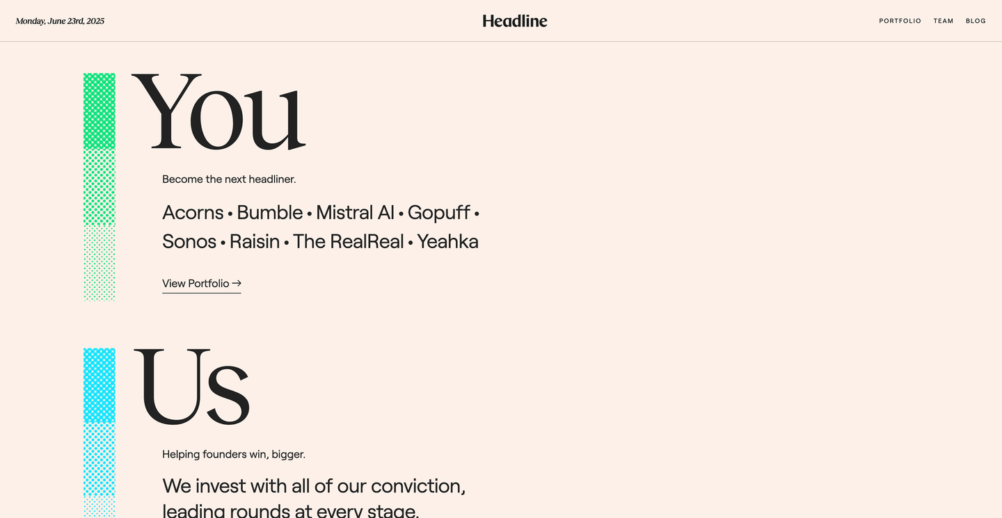 Image of Headline - Multi Stage VC Firm