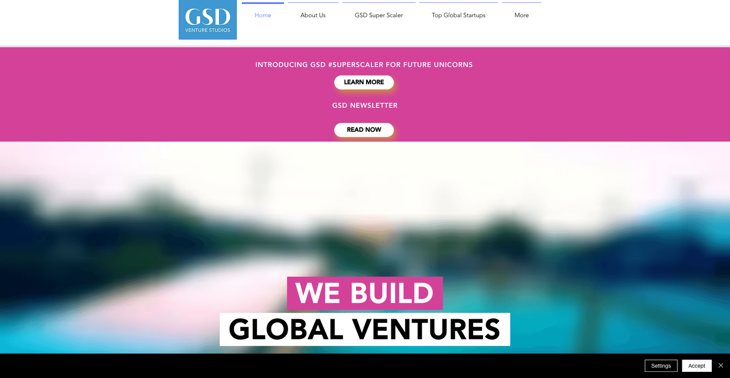 Image of GSD Venture Studios - Top VCs in Cloud Computing