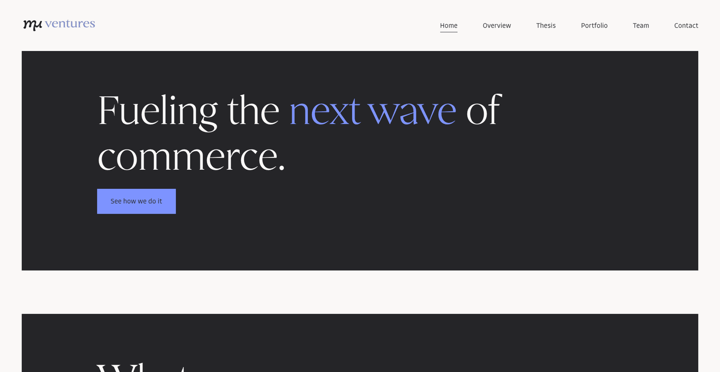 Image of Mu Ventures - Top VCs in Payments