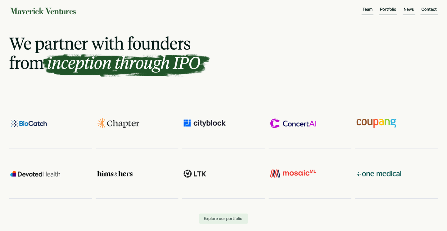 Image of Maverick Ventures - Top VCs in Generative AI