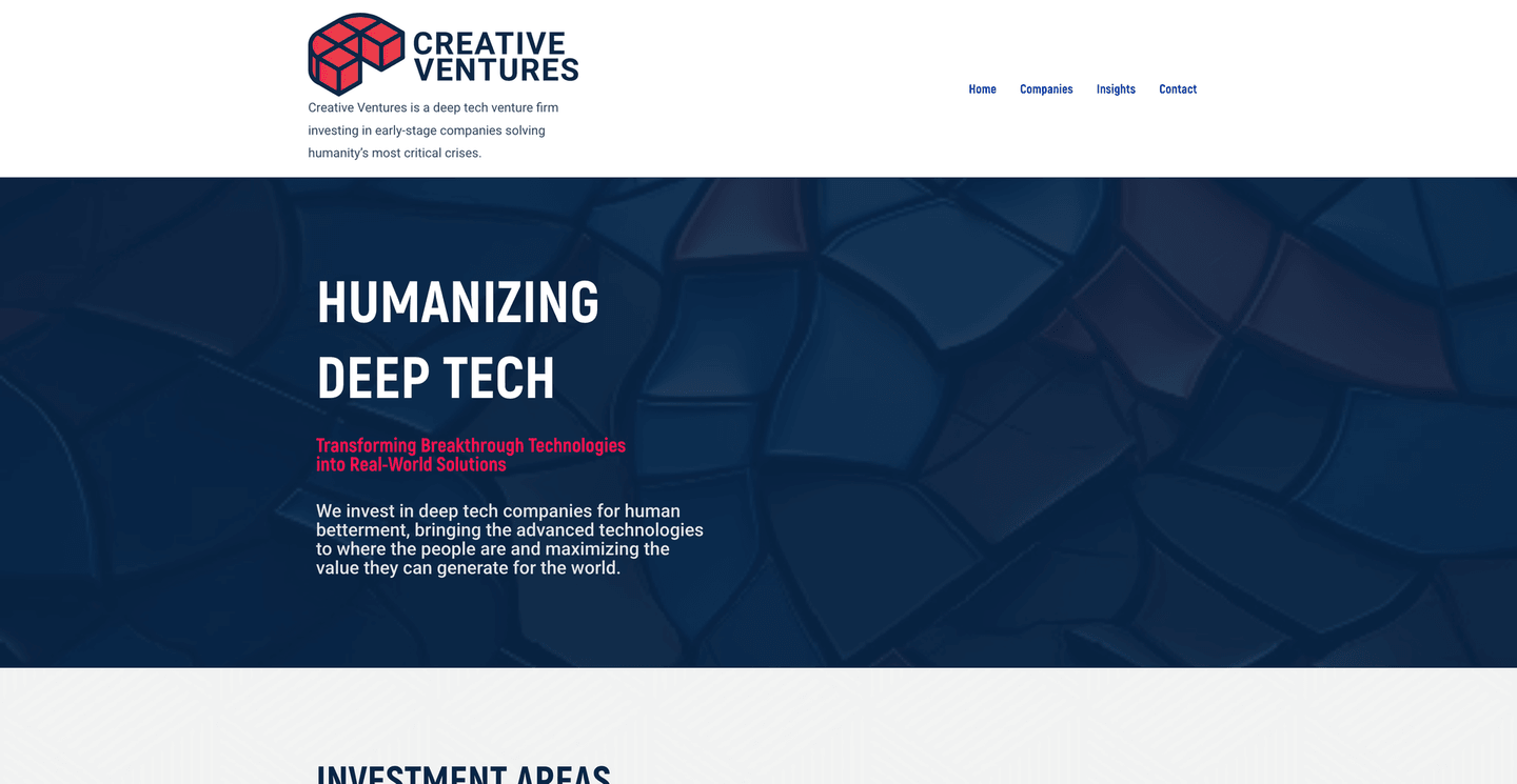 Image of Creative Ventures- Top VCs in Construction Tech