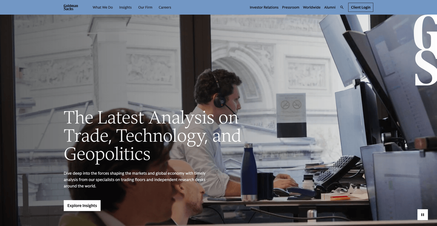 Image of Goldman Sachs- Top VCs in Banking