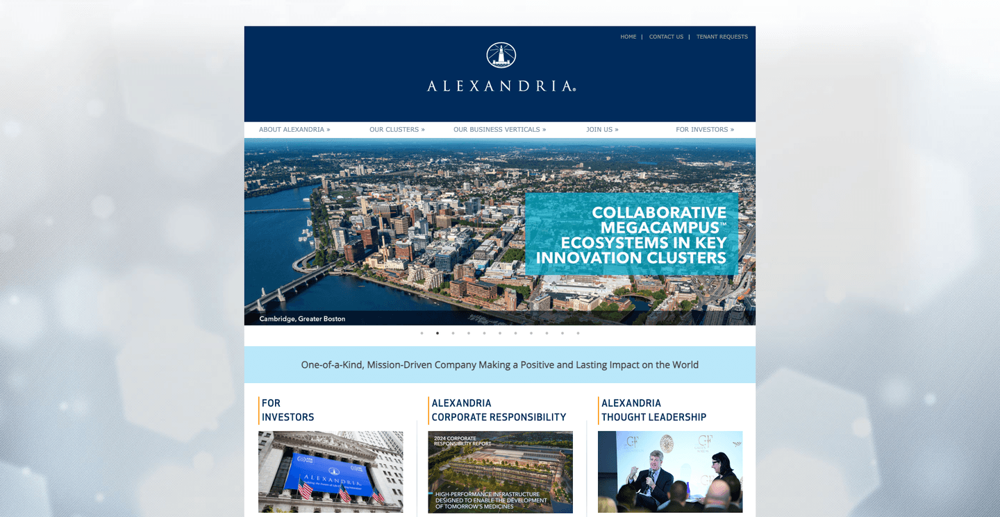 Image of Alexandria - Top VCs in Real Estate