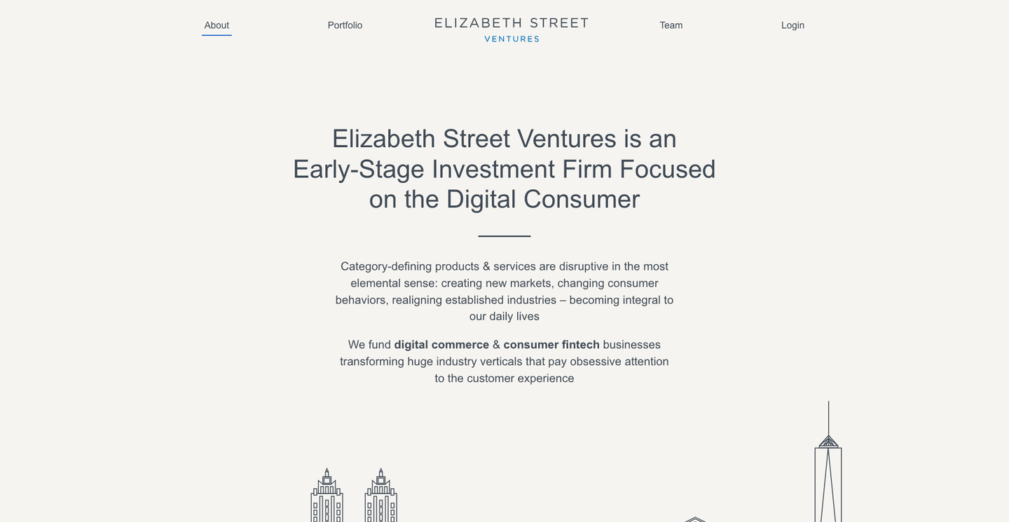 Image of Elizabeth Street Ventures - Top VCs in Gaming