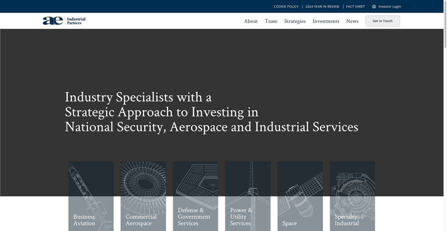 Image of AE Industrial Partners - Top VCs in Series C
