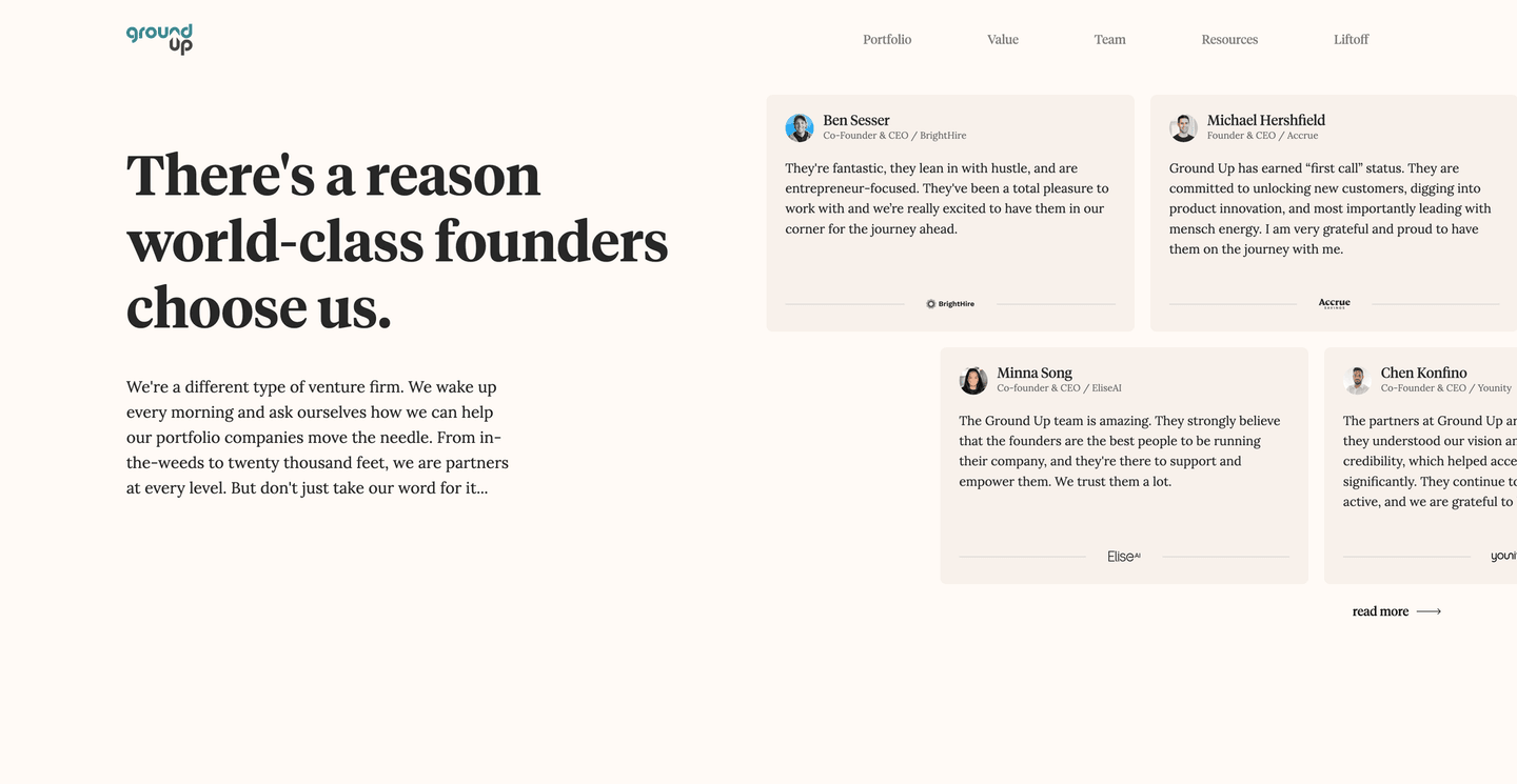 Image of Ground Up Ventures - Top VCs in Philadelphia, Pennsylvania, United States