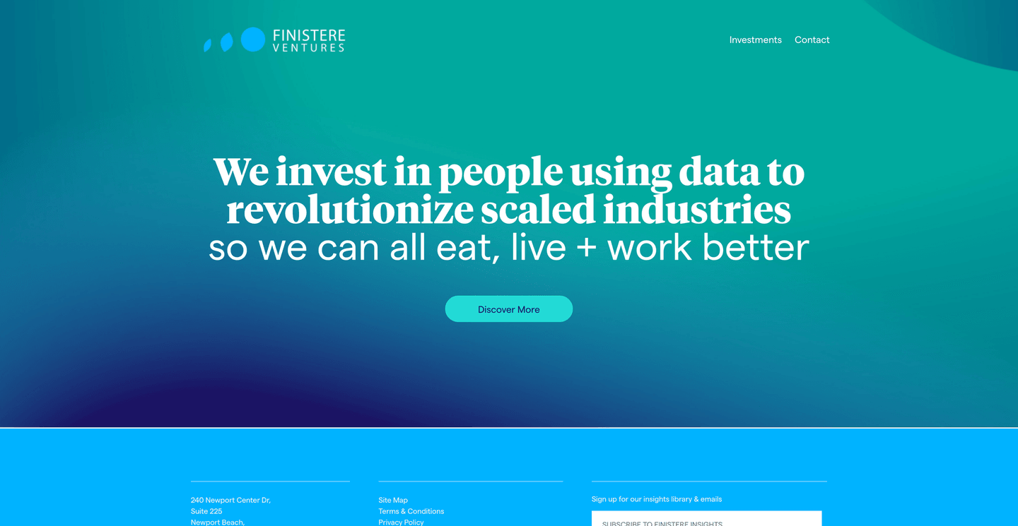 Image of Finistere Ventures - Top VCs in AgTech