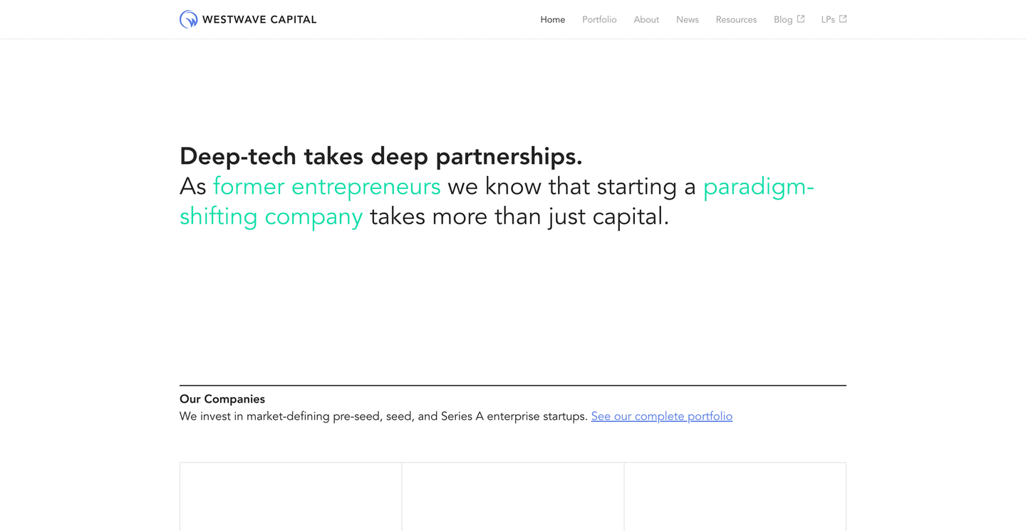 Image of WestWave Capital- Top VCs in Redwood City, California, United States