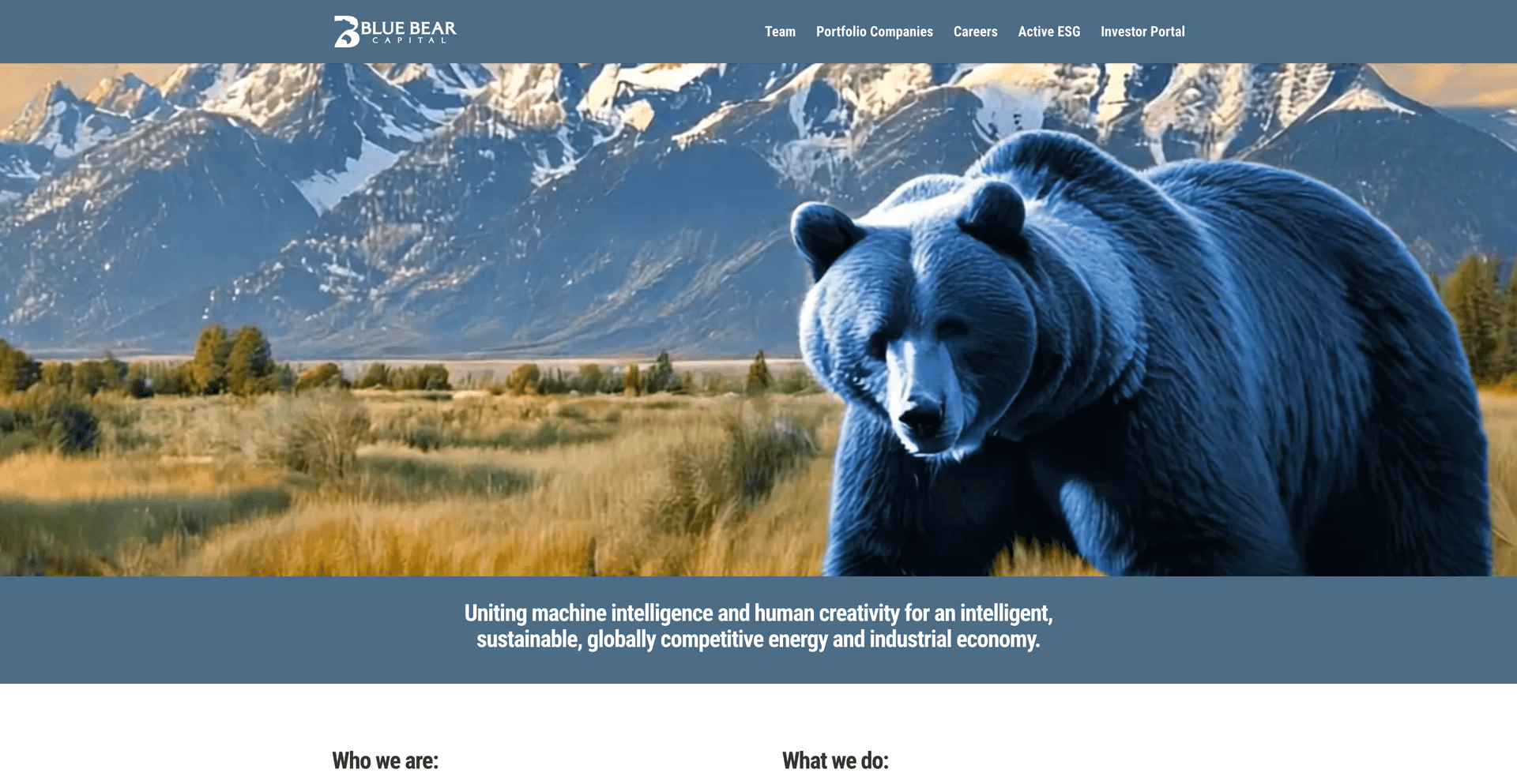 Image of Blue Bear Capital- Top VCs in Industrial Tech
