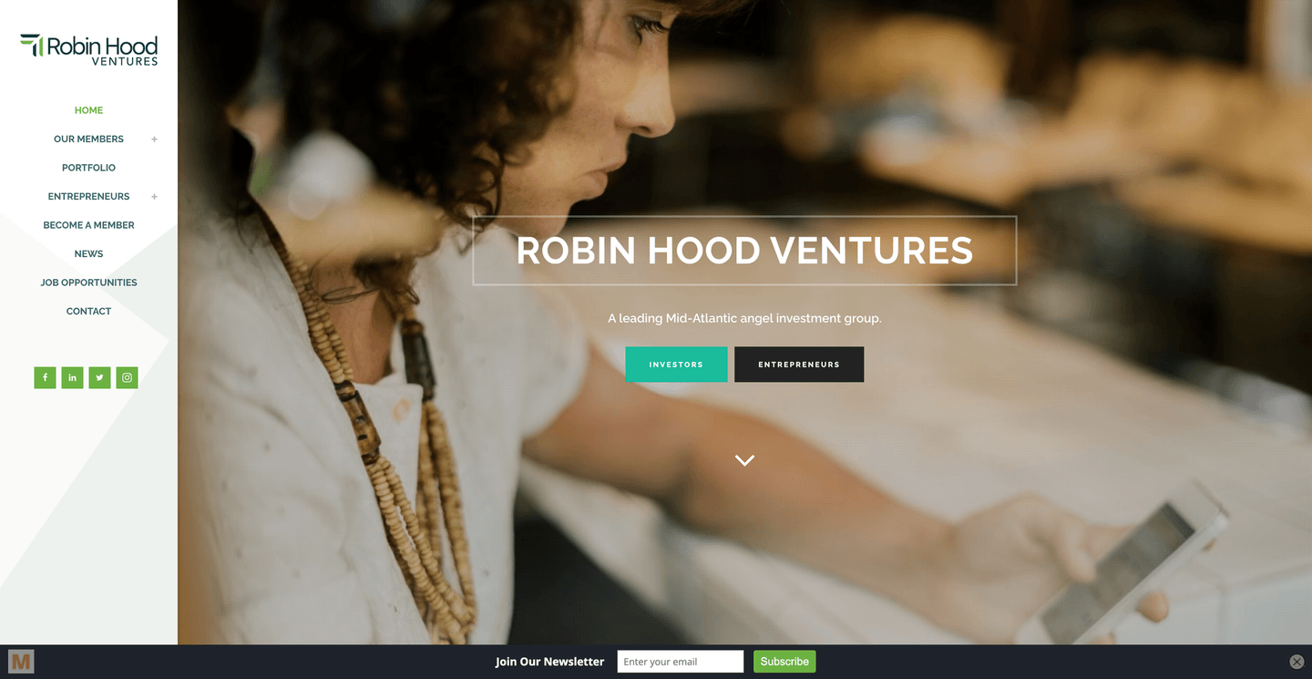 Image of Robin Hood Ventures - Top VCs in Philadelphia, Pennsylvania, United States