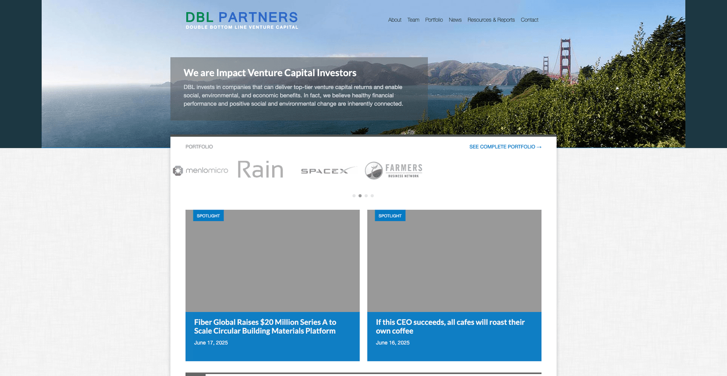 Image of DBL Partners - Top VCs in CleanTech