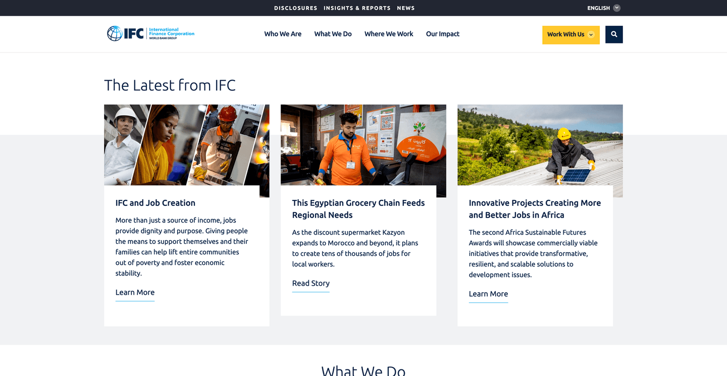 Image of International Finance Corporation - Late Stage VC Firm