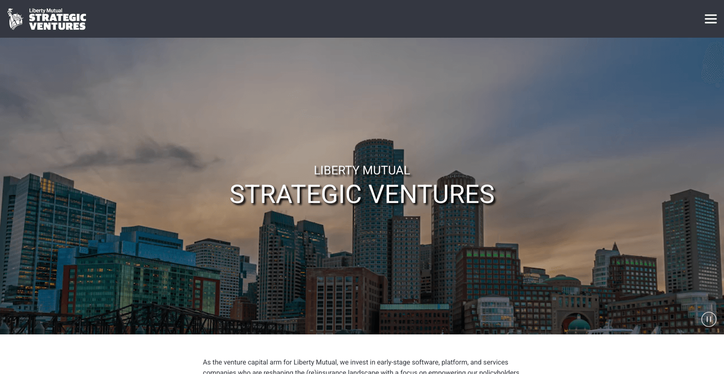 Image of Liberty Mutual Strategic Ventures - Top VCs in Insurance