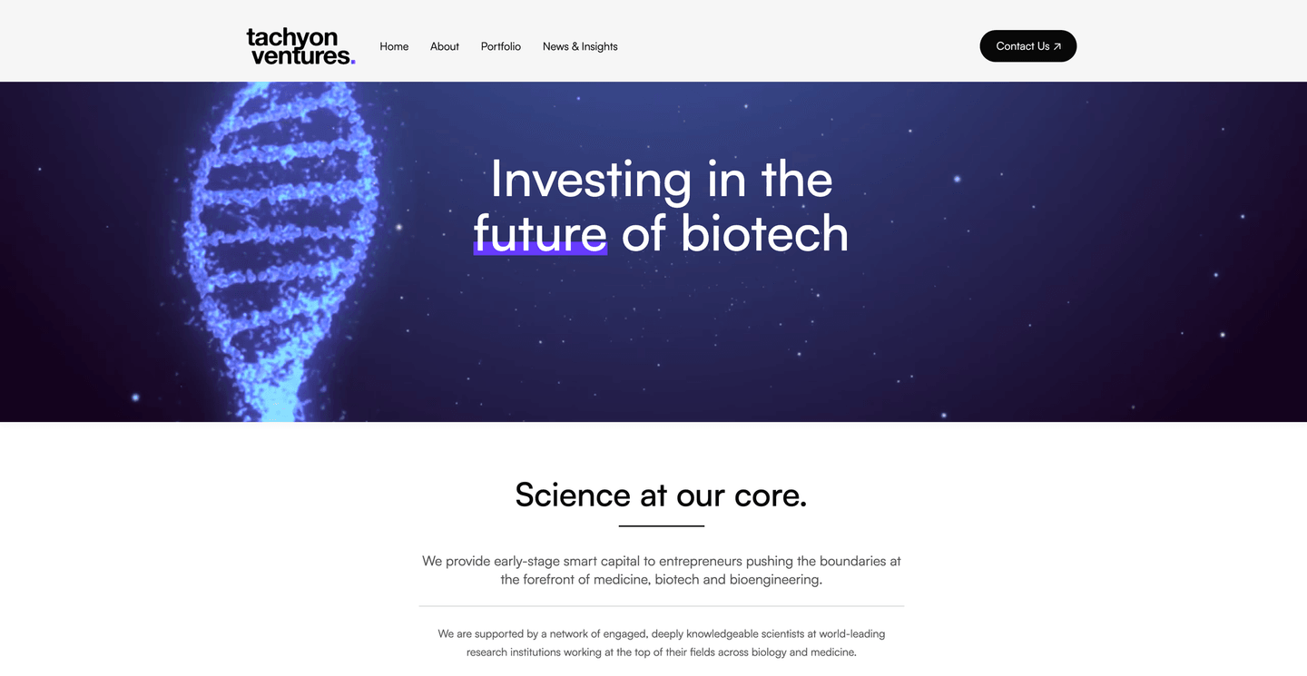 Image of Tachyon Ventures - Top VCs in Life Science
