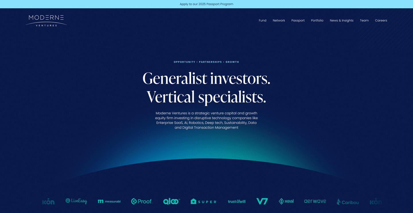 Image of Moderne Ventures - Top VCs in Chicago, Illinois, United States