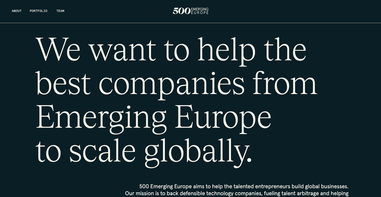 Image of 500 Emerging Europe - Top VCs in Developer Tools