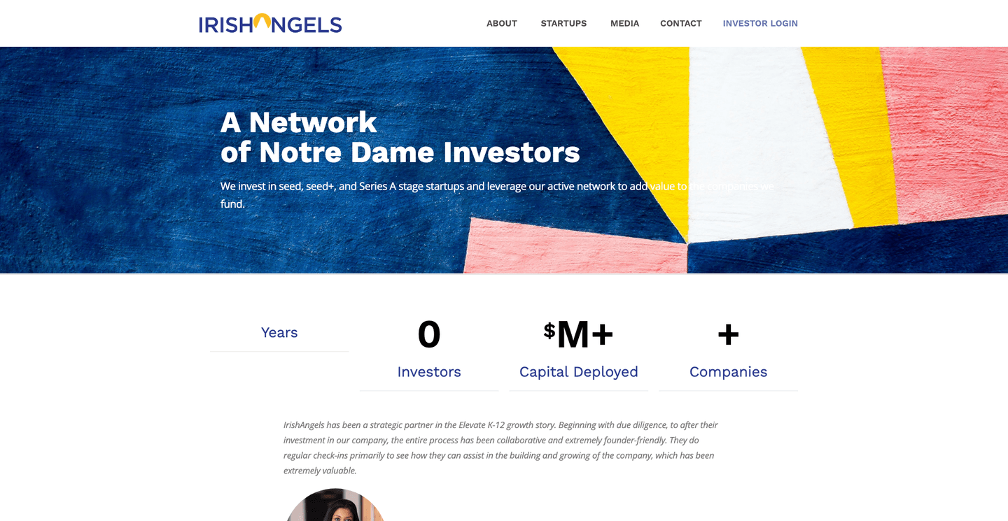 Image of IrishAngels - Top VCs in Medical