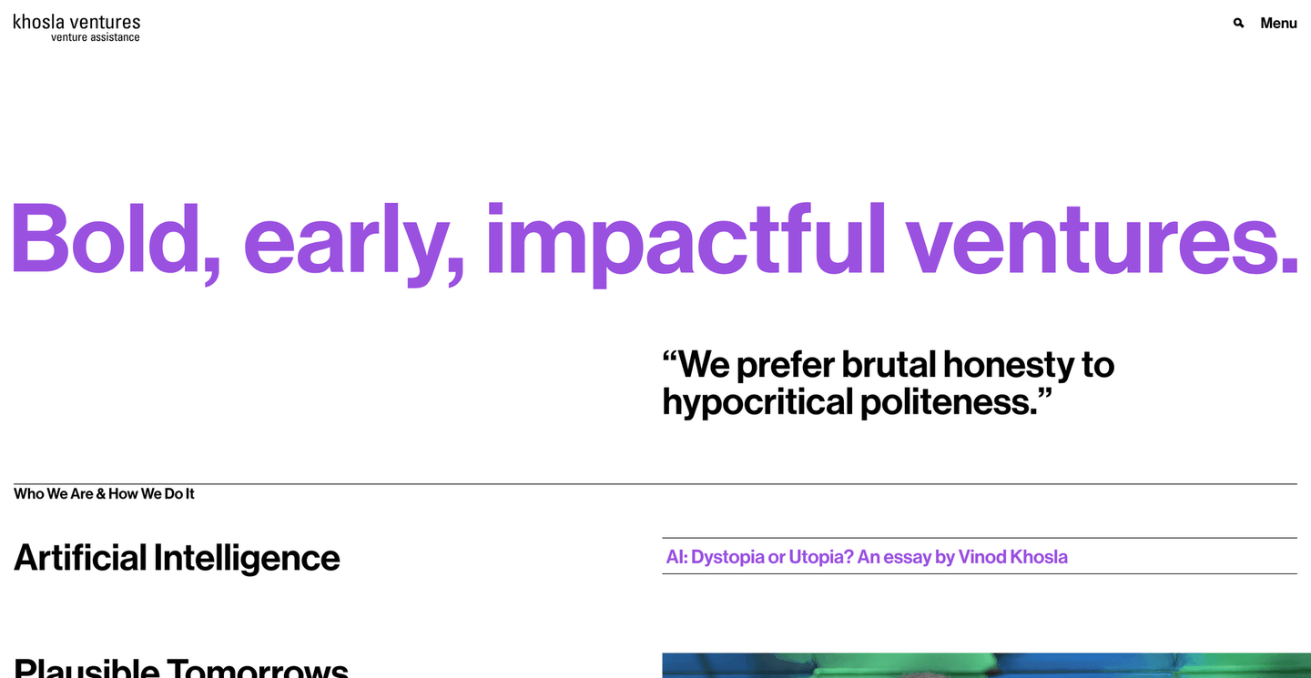 Image of Khosla Ventures - Seed Stage VC Firm