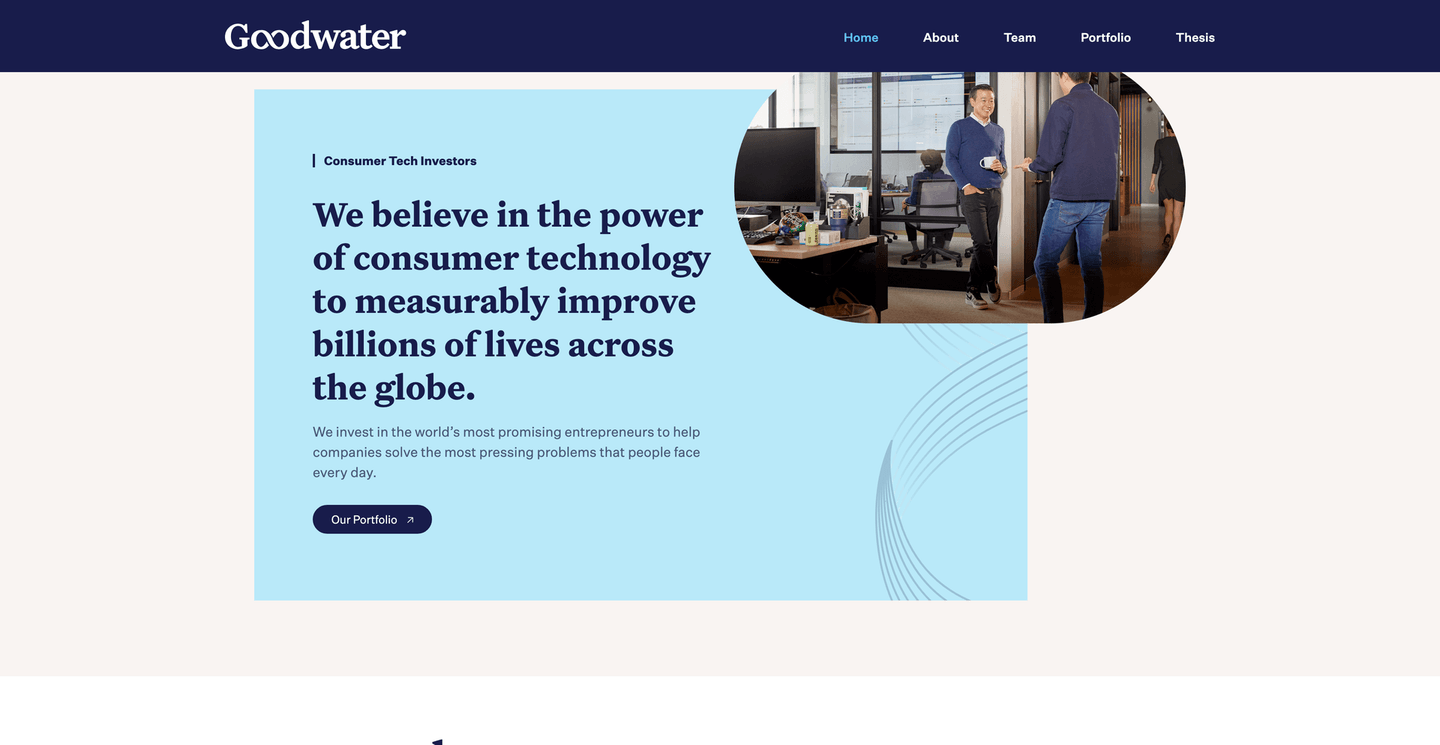 Image of Goodwater Capital - Top VCs in FinTech