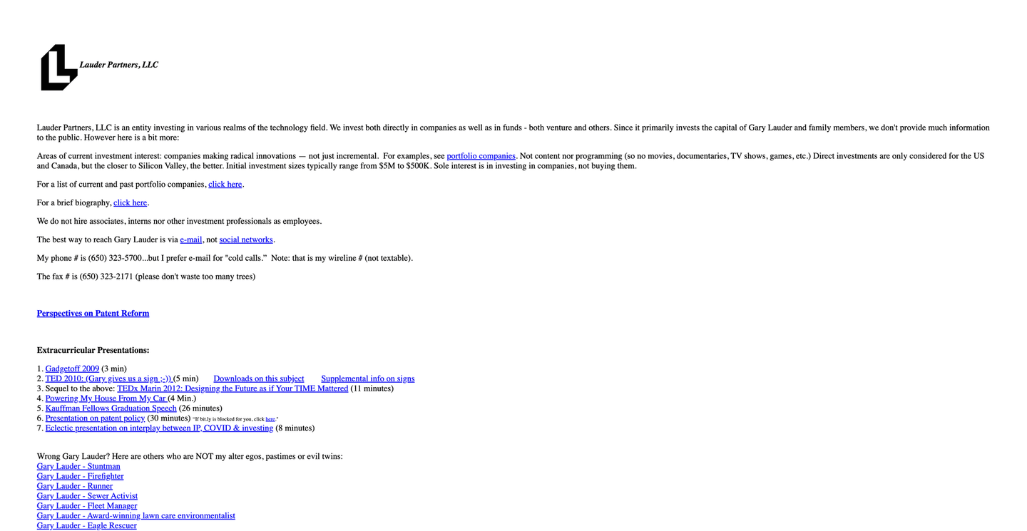Image of Lauder Partners - Top VCs in Mobile