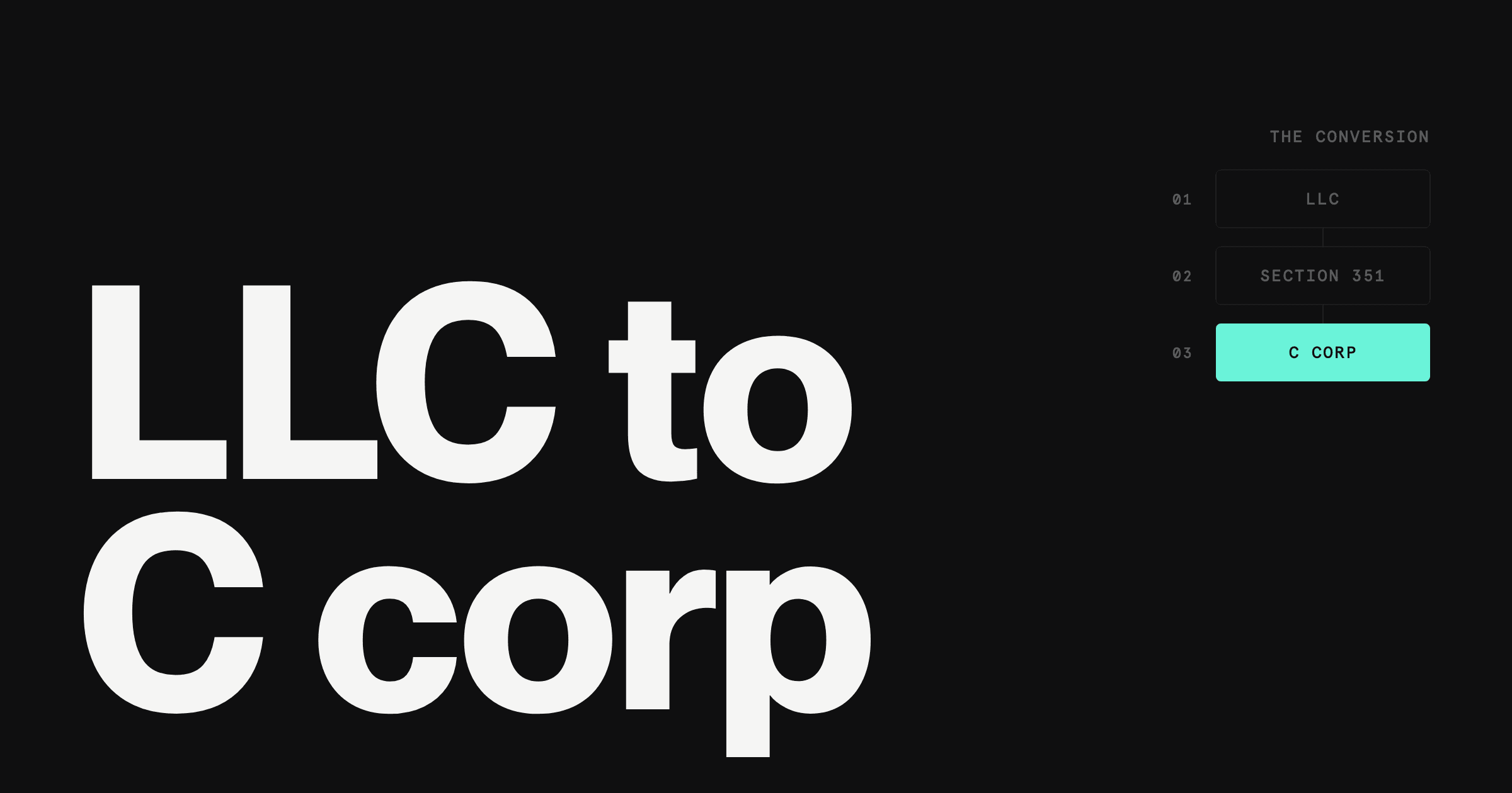 How to Convert an LLC to a C Corp in 2026