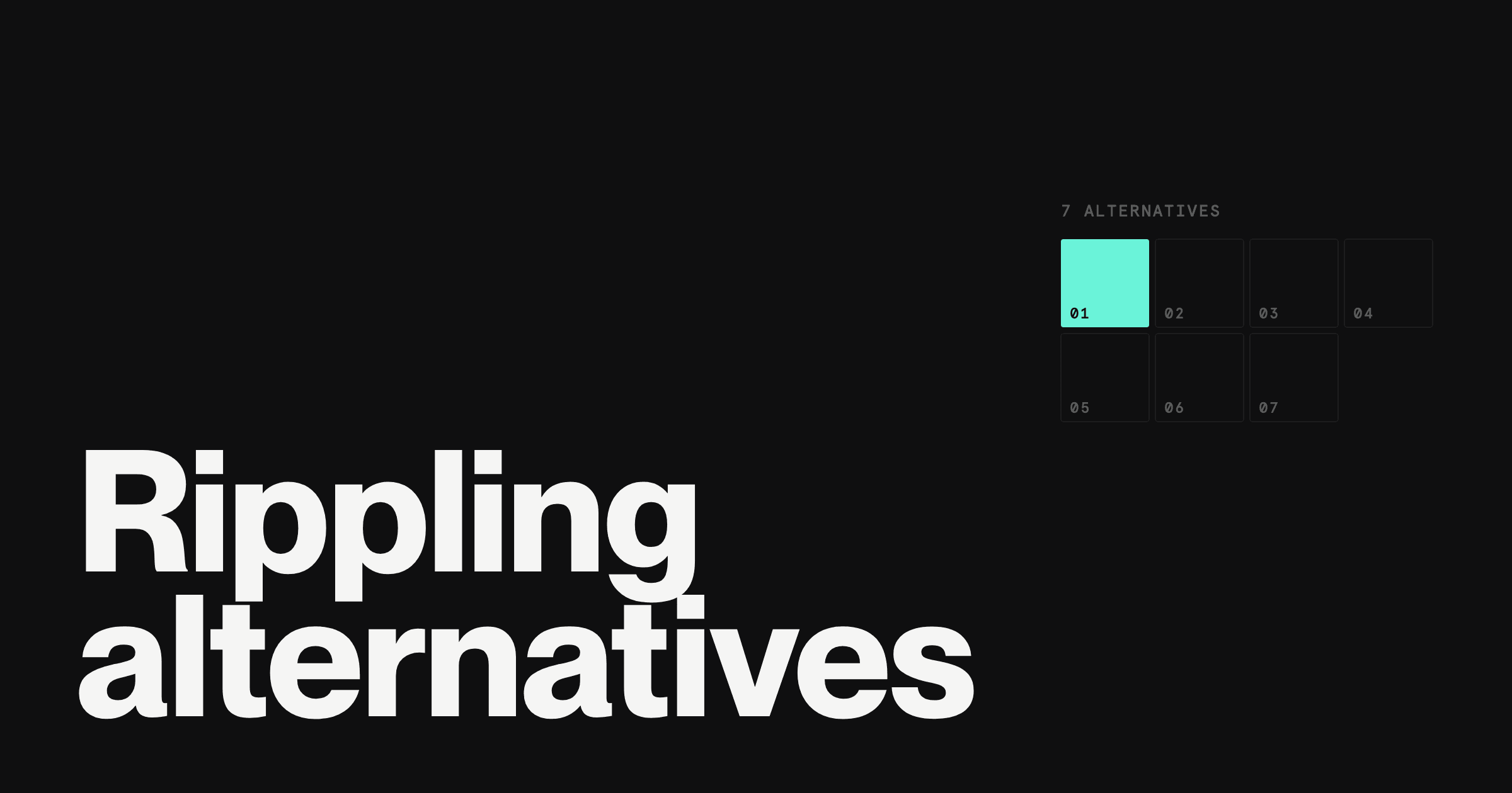 The 7 best Rippling alternatives for startups in 2026
