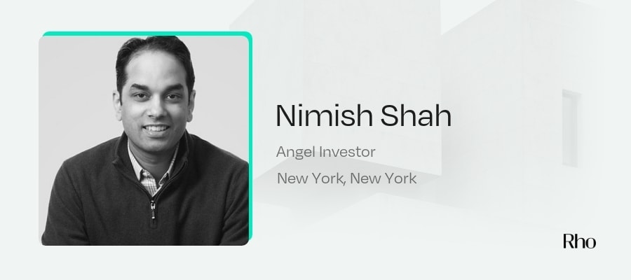 Image of Nimish Shah- Angel Investors in New York City