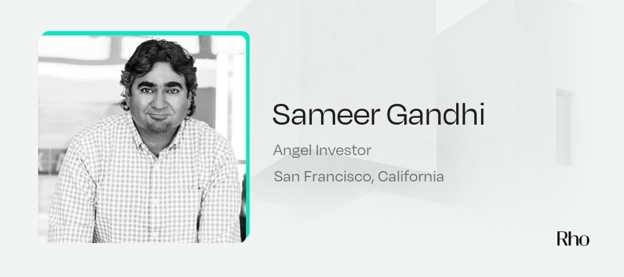 Image of Sameer Gandhi- Angel Investors in SMB Software
