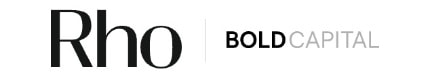 Logo with the text "Rho BOLD CAPITAL" in black and gray on a white background.