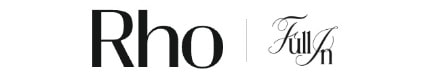 Stylized text logo featuring "Rho" in bold font and "Full In" in an elegant script, separated by a vertical line.
