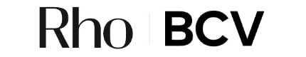 Rho BCV logo in black text on a white background.