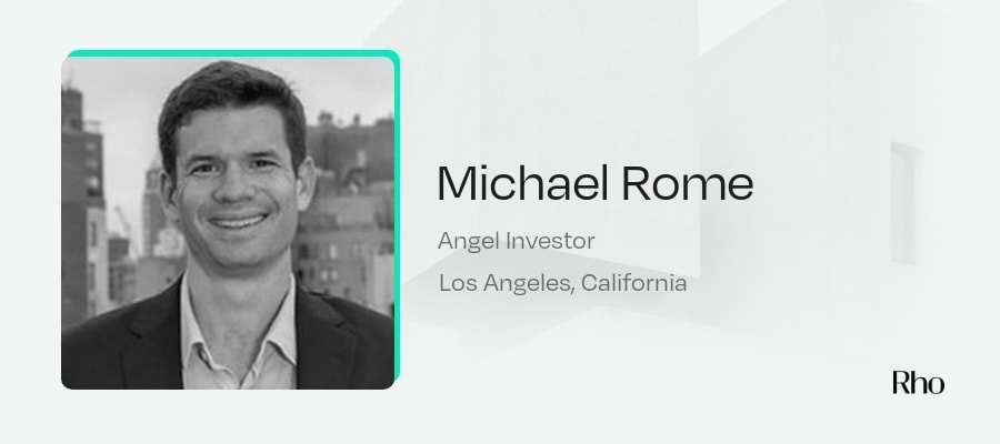 Image of Michael Rome- Angel Investors in Consumer Health