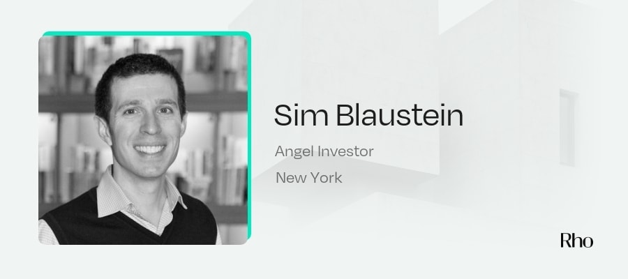 Image of Sim Blaustein - Angel Investors in Payments