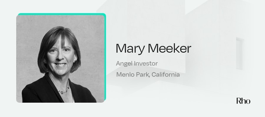 Image of Mary Meeker - Angel Investors in Menlo Park