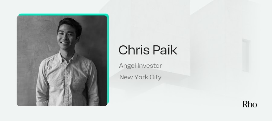 Image of Chris Paik - Angel Investors in Education