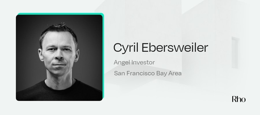 Image of Cyril Ebersweiler- Angel Investors in Robotics
