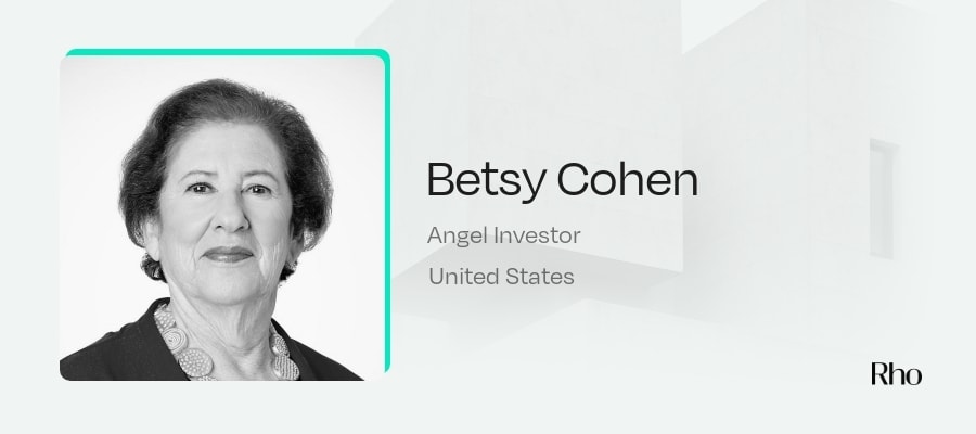 Image of Betsy Cohen - Angel Investors in DeepTech