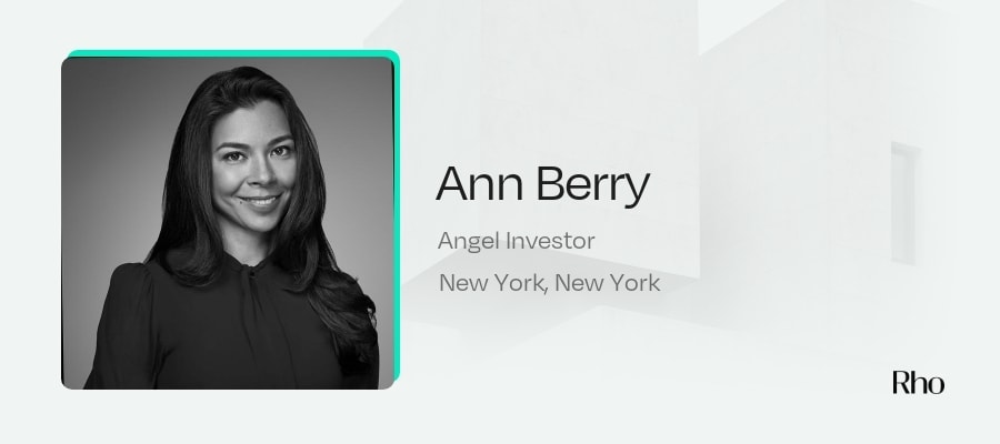 Image of Ann Berry- Angel Investors in New York City