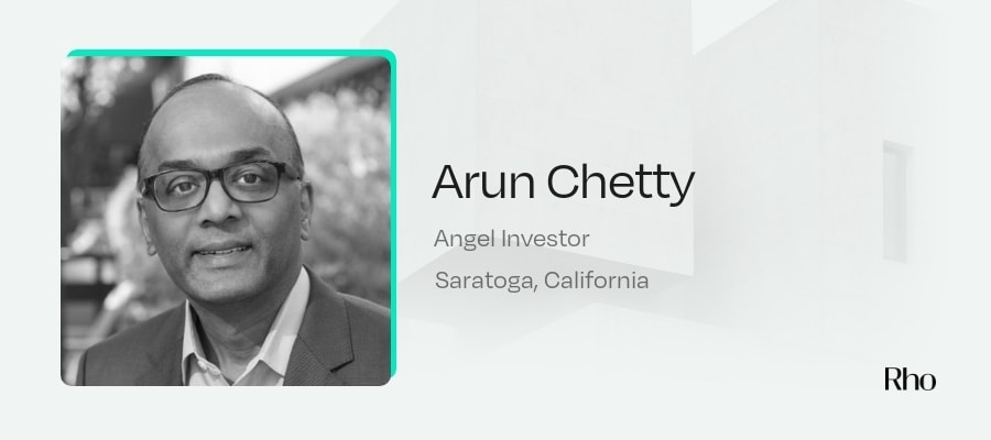Image of Arun Chetty- Angel Investors in IoT